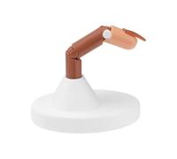 DECORNIJIA Mannequin Doigt Manucure Mobile avec Socle Blanc Modèle Pratique pour Entraînement Faux Ongles Outils Résistants et Réalistes pour Art Ongulaire