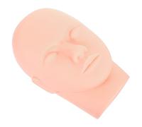DECORNIJIA Mannequin pour Extensions de Cils Tête Entraînement Maquillage Réaliste pour Débutants Pratique Durable et Réutilisable pour Apprentissage des Techniques de de Cils