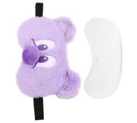 DECORNIJIA Masque de Sommeil Garçon Fille Motif Cartoon Cache-yeux Doux et Léger Bande Élastique sans Pression Occultant Complet pour Nuits Paisibles Voyages et Siestes