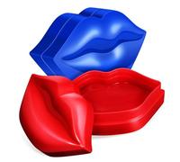 DECORNIJIA Masques Hydratants pour Lèvres 2 Boîtes Soins Intensifs Disques de Gel Cosmétique Portables pour Femmes Usage Quotidien Soin des Lèvres Sensibles