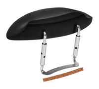 DECORNIJIA Mentonnière en Ébène pour Violon, Accessoire de Violon Professionnel, Repose-menton Ergonomique, Support Stable et Confortable, Compatible Instruments à Cordes, Fournitures