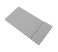 DECORNIJIA Menu Holder Tissu Texturé Gris Porte Addition et Élégant pour Restaurant et Hôtel Support de Note Compact et Professionnel