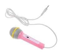 DECORNIJIA Microphone pour Garçon Fille Jack Micro Karaoké Portable Chant pour Filles et Garçons Compatible Machine Éducation Précoce Fêtes et Activités Extérieures