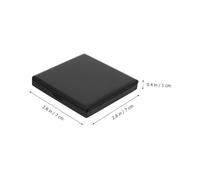 DECORNIJIA Miroir Maquillage Portable LED Pliant Lumineux Compact avec LED pour Visage et Voyage Miroir de Poche Pratique Noir