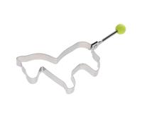 DECORNIJIA Moule Acier Inoxydable pour Œufs et Crêpes Forme de Cheval Anneau de Cuisson Antiadhésif Facile à Utiliser pour Omelettes et Petits Déjeuners