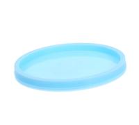 DECORNIJIA Moule Silicone de Sous Verres Résine à Motif Flocon Holographique Moule Rond pour Diy Fête et Café
