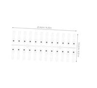 DECORNIJIA Nuancier Magnétique pour Vernis Gel 48 Pièces Bâtonnets Détachables, Support d'Entraînement Compact pour Perfectionnement Nail Art, pour Studio ou Usage à Domicile