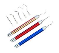 DECORNIJIA Outils de Désherbage Vinyle LED avec Aiguilles Multiples pour Gravure et Embossage DIY Kit de Découpe Lumineux Polyvalent pour Lettres et Stickers Accessoires Artisanaux et