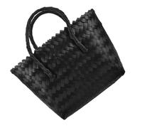 DECORNIJIA Paille Tissé Main pour Femme Fourre-Tout Chic Polyvalent pour Plage et Courses Cabas Format Moyen Élégant Panier Rotin Léger pour Usage Quotidien