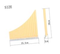 DECORNIJIA Pan Flute Tubes In C Key For Beginners With Music Book And Portable Storage Bag Traditional Panpipe Instrument For Learning And Teaching