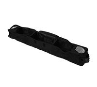 DECORNIJIA Panier de Rangement Pliable pour Voiturette de Golf Compartiment Isolé Support Multifonction pour Accessoires et Balles Organisateur Noir Accessoire Pratique pour Golf en