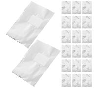 DECORNIJIA Papillotes Aluminium avec Tampons Coton Absorbants pour Dissolvant Gel Ongles Feuilles de Aluminium Soak-off pour Retrait Vernis Semi-permanent Fournitures Manucure