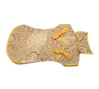 DECORNIJIA Paquet à Bouteille de Vin Décoratif pour Mariage et Fête, Housse en Tissu Soignée Broderie Chinoise, Style Traditionnel, Finition Satinée Élégante, pour Emballage et Décoration