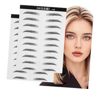 DECORNIJIA Patch De Sourcils Artificiels Simulation De Sourcil 20 Paires Imperméables Pour Femmes Outil De Maquillage Usage Quotidien