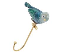 DECORNIJIA Patère Murale Métal Décorative Oiseau Crochet Vintage pour Suspendre Manteaux Sacs Serviettes Crochet Mural Pratique et Résistant pour Entrée et Chambre