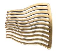 DECORNIJIA Peigne à Cheveux En Laiton Décoratif Peigne Artisanal Pour Coiffure Femme Accessoire De Mariage Fête