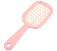 DECORNIJIA Peigne Brosse à Cheveux De Poche Brosse à Cheveux De Voyage Pour Femme Brosse à Cheveux Portative Brosse Lissante Brosse à Cheveux En Plastique Brosse Démêlante Abs、tpee Rose