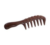 DECORNIJIA Peigne de Massage en Bois de Santal Peigne à Cheveux Multifonctionnel Outil de Coiffure Solide Stimule la Circulation Maux de Tête