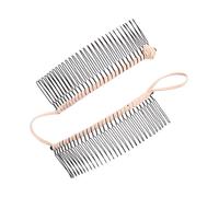 DECORNIJIA Peigne Latéral Pour Cheveux Banane Beige 30 Dents Maintien Cheveux Femme Coiffure Quotidienne Outil Coiffeur Simple Pratique