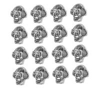 DECORNIJIA Perles Crâne Alliage Lot de 20 Grand Trou Breloques Métal pour Bracelets Colliers Créations DIY Partage Entre Amateurs d'Artisanat