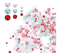 DECORNIJIA Perles Demi-résine Flatback pour Manucure et Décoration DIY Mix pour Ongles Accessoires Charms Téléphone Nail Art Maison et Salon
