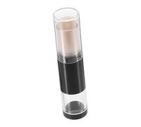 DECORNIJIA Pinceau de Maquillage Rechargeable Portable avec Flacon Intégré Pinceau à pour Fond de Teint et Enlumineur Pratique pour Produits Poudrés