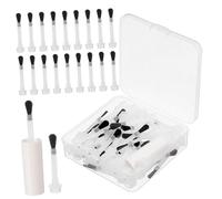 DECORNIJIA Pinceaux De Rechange Pour Flacon De Vernis à Ongles Jetables 50 Pièces Petit Format Application Uniforme Professionnel Manucure