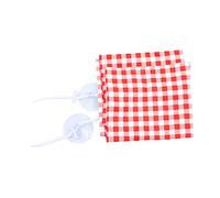 DECORNIJIA Plaid Car Window Sunshade Cover with Suction Cups UV Protection Vehicle Curtain Accessory Removable Side Window Sunshade for Cooling and Comfort