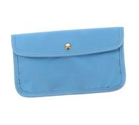 DECORNIJIA Pochette de Rangement pour Masque Réutilisable Lin Synthétique Léger et Portable et Facile à Nettoyer Anti-poussière pour Garçon Fille et Adultes
