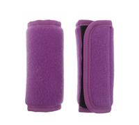 DECORNIJIA Poignées Antidérapantes Rembourrées pour Béquilles et Déambulateurs - Coussinets Doux en Fibre Polyester Respirante - Lot de 1 Paire Violet pour Fauteuil Roulant et Aides à la