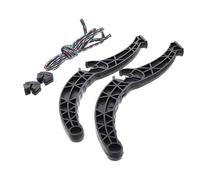 DECORNIJIA Poignées de Frein pour Snowboard en Plastique 1 Paire Cordelette Pièces de Rechange Fiables pour Guidon de Frein de Ski Accessoire Sécurité pour Sports D’Hiver et Snowboard