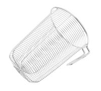 DECORNIJIA Porte Baguettes Acier Inoxydable Grand Format Organisateur Ustensiles de Cuisine Seau Égouttoir Multifonction pour Couverts Rangement Pratique Plan de Travail