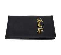 DECORNIJIA Porte-Chèques en PU Solide Support de Menu Élégant, Porte-Addition et Rangement pour Pourboires, Conçu pour Établissements de Restauration