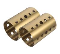 DECORNIJIA Porte-Ustensiles Cuisine en Acier Inoxydable 304 Lot de 2 Porte-Baguettes Ronds Dorés Organisateur de Couverts Compact et Épais Rangement Pratique Cuisine Maison et Restaurant