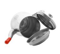 DECORNIJIA Pot à Huile Inox avec Filtre Fuite pour Cuisine Récipient de Récupération et Stockage Dhuile Pot Haute Température avec Poignée Isolante pour Cuisson et Recyclage Dhuile Maison
