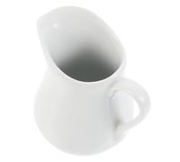 DECORNIJIA Pot à Lait Céramique avec Bec Verseur et Poignée Crémier pour Café Sauces et Lait Petit Pot Vintage Polyvalent