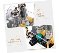 DECORNIJIA Préamplificateur à Tubes Hi-FI Stéréo pour Système Audio Maison Amplificateur Vacuum DIY Compatible Amélioration Sonore Immersive pour Cinéma et Platine Vinyle