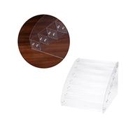 DECORNIJIA Présentoir Acrylique Transparent Niveaux Pour Vernis à Ongles Et Produits De Beauté Organisateur De Rangement