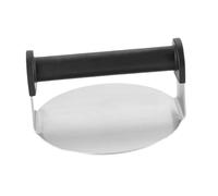 DECORNIJIA Presse Hamburgers Acier Inoxydable et Antiadhésive Aplatisseur Viande Manuel Rond pour Barbecue Disque Burger Portable et Compact pour Steaks Uniformes