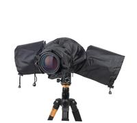 DECORNIJIA Protection Anti-Pluie pour Appareil Photo Reflex Cordon Réglable Housse Imperméable pour Objectif Moyen et Long Protège Pluie Poussière et Conditions Extérieures