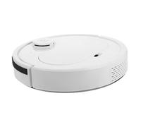 DECORNIJIA Robot Aspirateur Balayeur Automatique USB Rechargeable Aspiration Puissante pour Moquette et Sol Dur Nettoyage Intelligent Maison Blanc