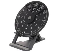 DECORNIJIA Roue d’Accords de Guitare en Alliage d’Aluminium Cercle des Compact et Portable Outil d’Entraînement pour Débutants Sélection Rapide des Gammes Pratique Musique et Théorie