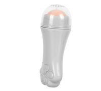 DECORNIJIA Rouleau Absorbant Huile Visage Pierre Volcanique Gris Taille Portable Contrôle Sébum Masseur Facial Unisexe Usage Quotidien Nettoyage Démontable