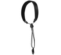 DECORNIJIA Sangle Saxophone Rembourrée Confortable Ceinture Épaisse Noire Soulage Pression Cou et Épaules et Facile à Utiliser Adaptée Sax Alto Ténor Soprano Clarinette