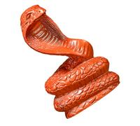 DECORNIJIA Sculpture Serpent Massif Fait Main Figurine Animale Feng Shui pour Bureau et Décoration Intérieure de Sagesse pour an Chinois