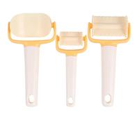 DECORNIJIA Set de 3 Emporte-pièces en Abs pour Biscuits Rouleau, Découpe Précise de Cercles, Pâtisserie la Maison Boutique