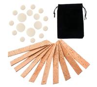 DECORNIJIA Set de Doigt pour Clarinette Joint de Cou Liège de Remplacement Accessoire Entretien Étanche et Résistant à Usure pour Clarinette Basse Si B