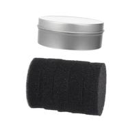 DECORNIJIA Set Nettoyeur Pinceaux Maquillage avec Éponge Réutilisable pour Retirer Couleur Ombres à Paupières Outil Rapide Sans Eau Ni Produits Chimiques Boîte Nettoyage Éponges