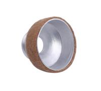 DECORNIJIA Sourdine pour Saxophone Soprano Accessoire Professionnel Réduit la Tonalité Compatible Sax Soprano Aluminium Dur Marron et