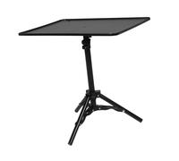 DECORNIJIA Support de Projecteur Portable 55 Cm avec Plateau et Trépied Métallique Réglable, Support Polyvalent pour Écran de Projection et Ordinateur Portable, Bureau et Table de Chevet